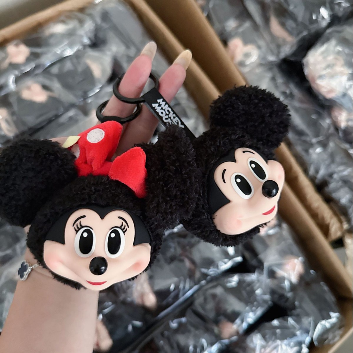 Mickey Minnie Plush Doll Keych - đánh giá và giá Home Decor Collection