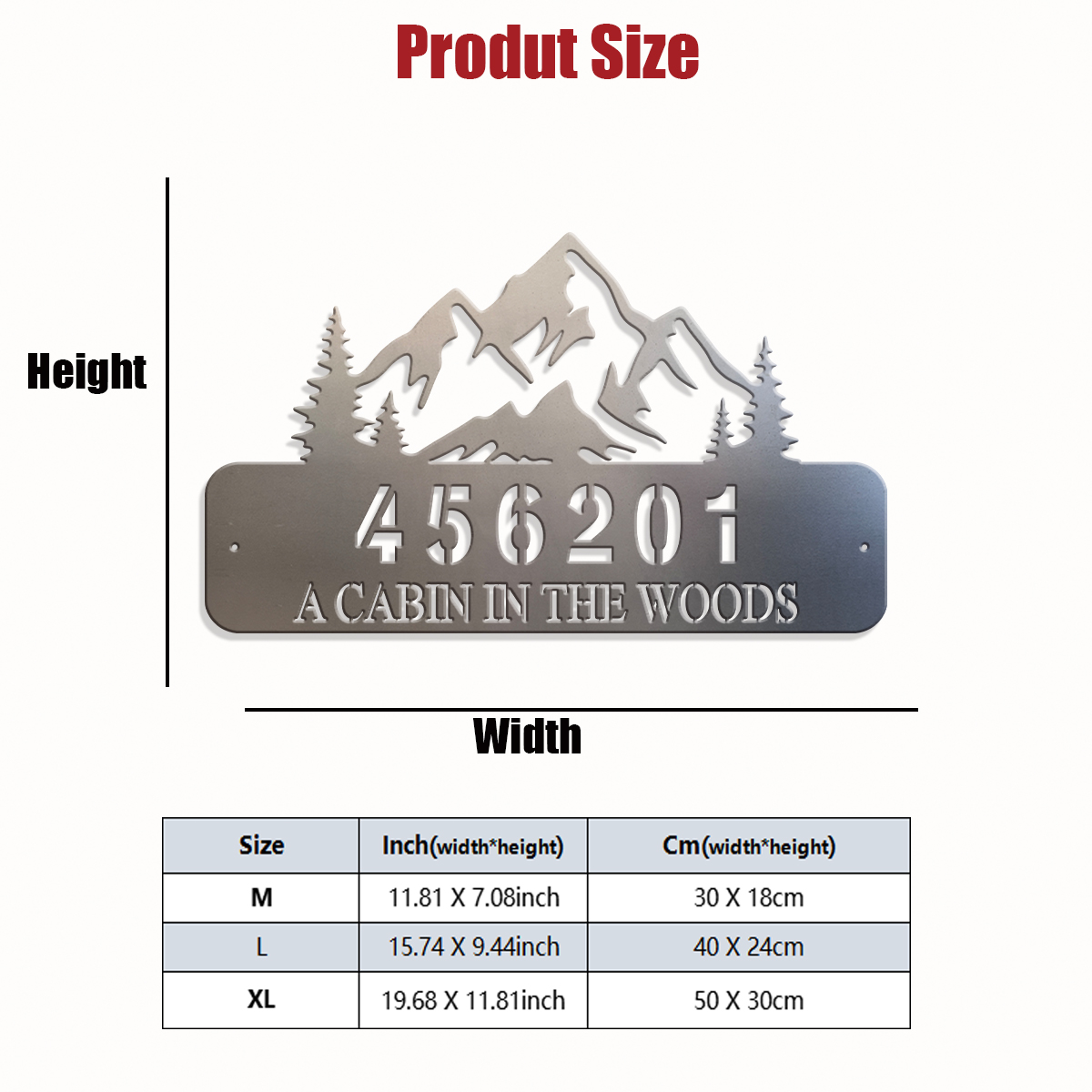 Custom mountain range Metal Wa - đánh giá và giá Home Decor Garden