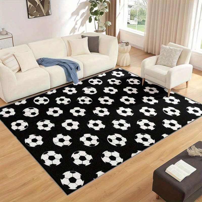 Broken Soccer Print Large Area - đánh giá và giá Home Decor Retailers