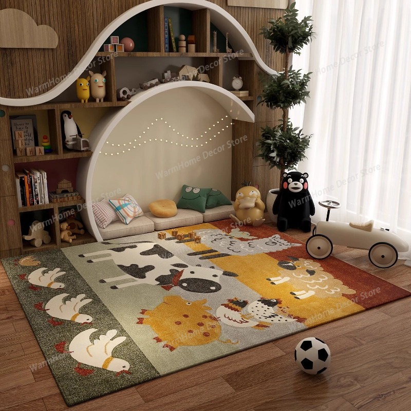 Cute Cartoon Farm Animals Livi - đánh giá và giá Home Decor Ig