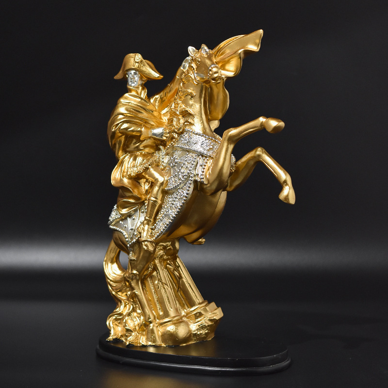 Knight Napoleon Riding A Horse - đánh giá và giá Home Decor Medieval