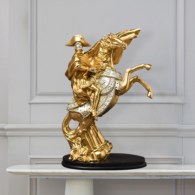Knight Napoleon Riding A Horse - đánh giá và giá Home Decor Medieval