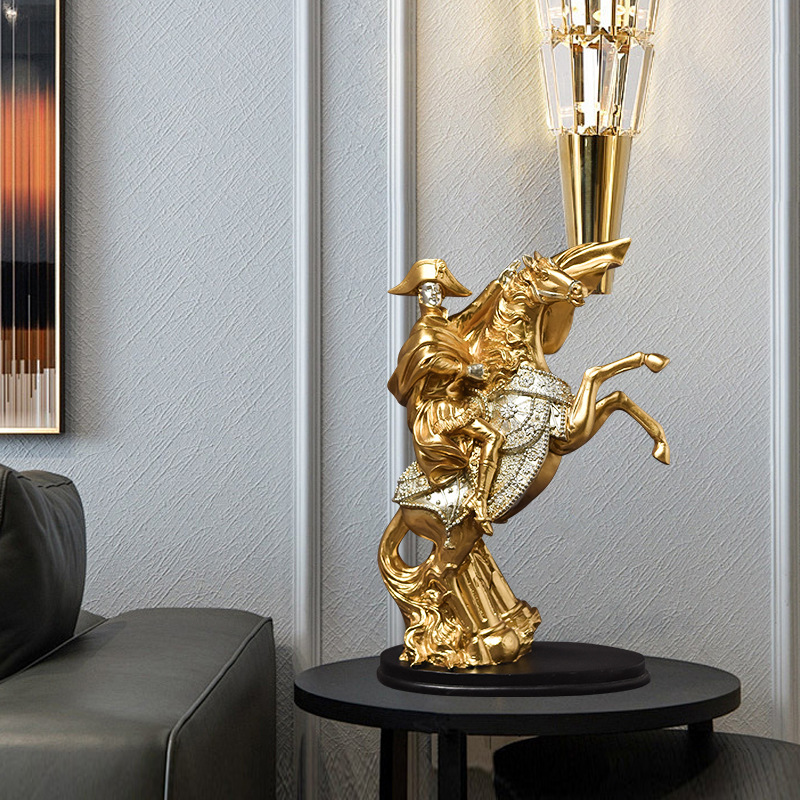Knight Napoleon Riding A Horse - đánh giá và giá Home Decor Medieval