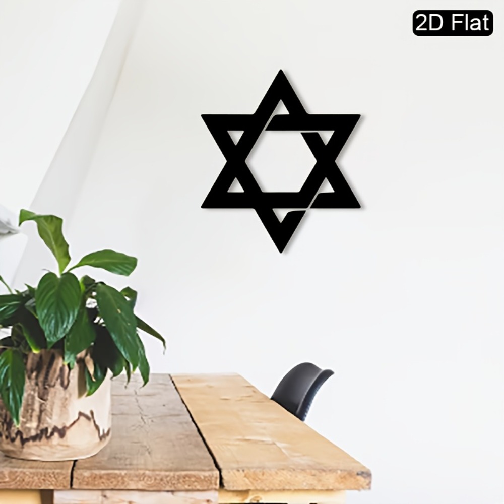 CIFBUY Iron Wall Art Star of D - đánh giá và giá Home Decor Room