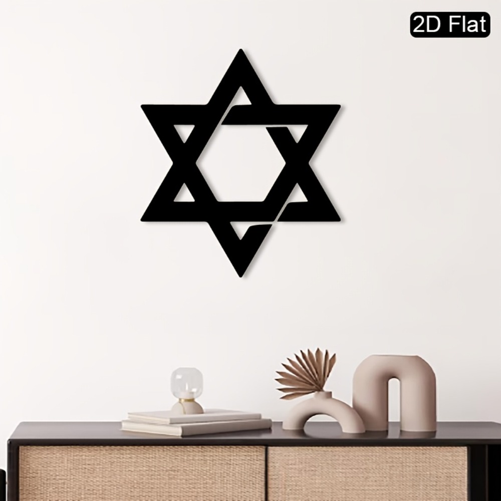 CIFBUY Iron Wall Art Star of D - đánh giá và giá Home Decor Room
