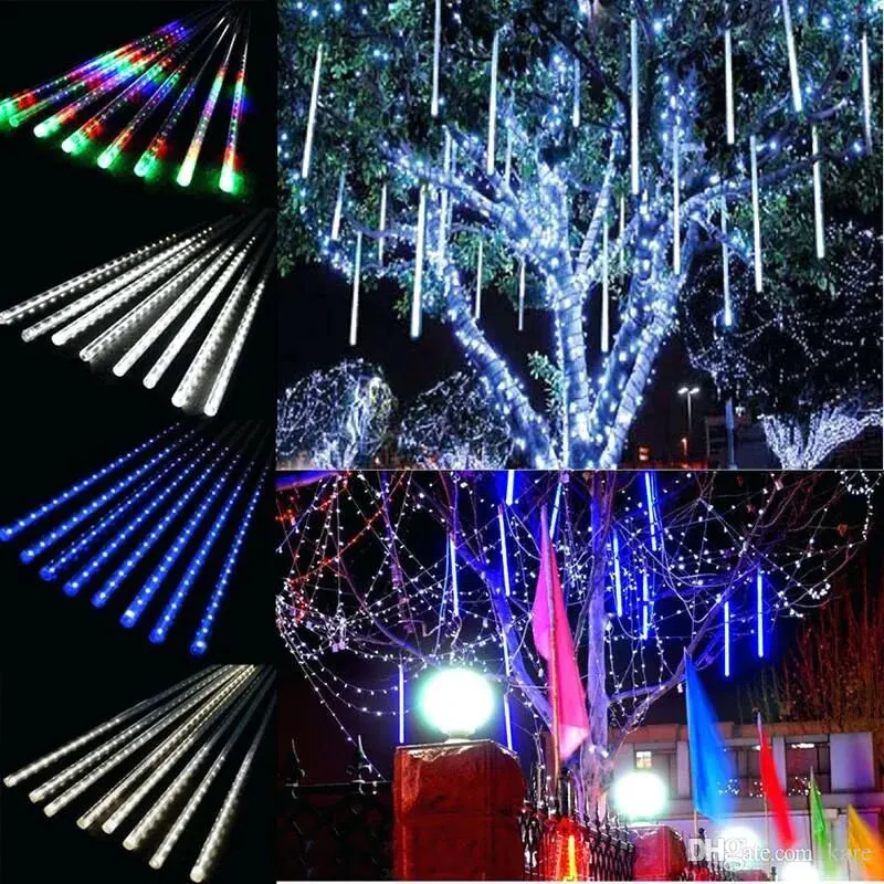30/50CM LED Meteor Shower Rain - đánh giá và giá Home Decor Fallout 4