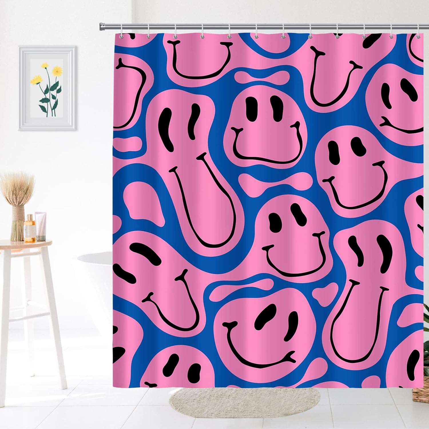 Cute Funny Emoji Face Print Sh - đánh giá và giá Home Decor Emoji