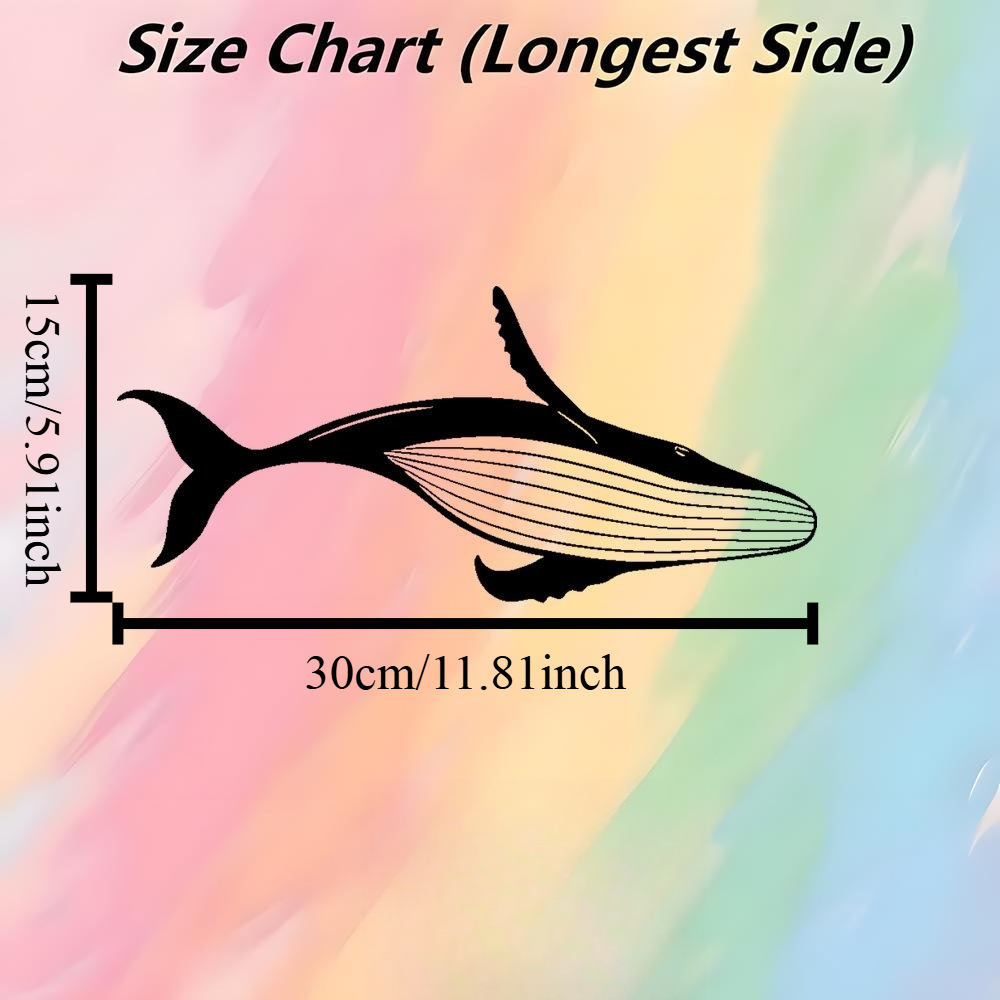 Majestic Whale Metal Wall Art  - đánh giá và giá Home Decor Nautical