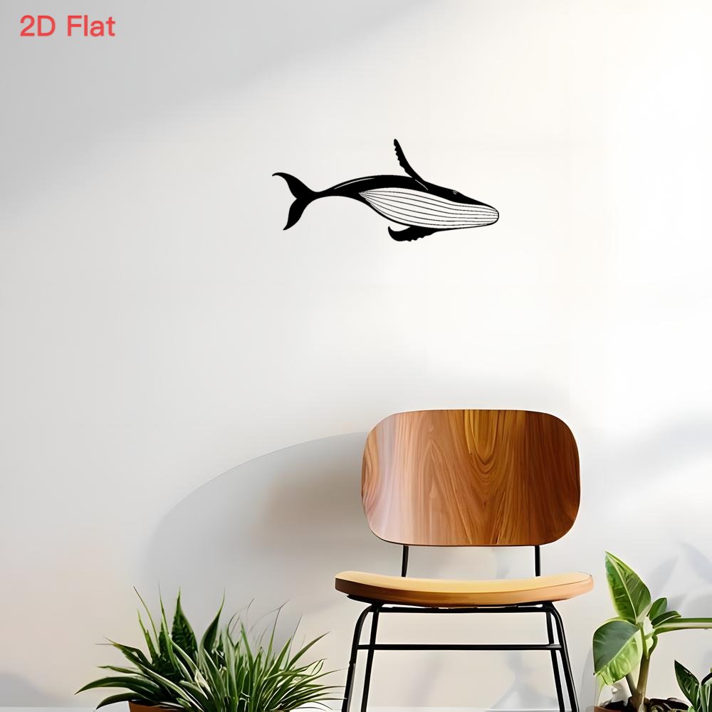 Majestic Whale Metal Wall Art  - đánh giá và giá Home Decor Nautical