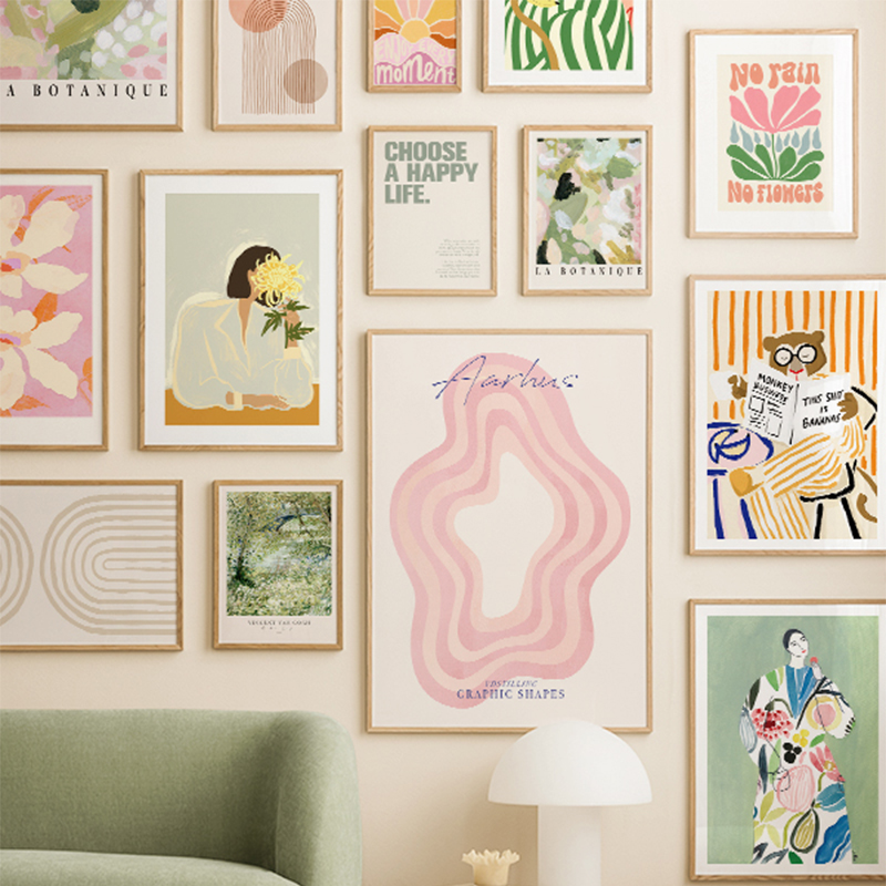 Bear Abstract Lines Rainbow Bo - đánh giá và giá Home Decor Pt