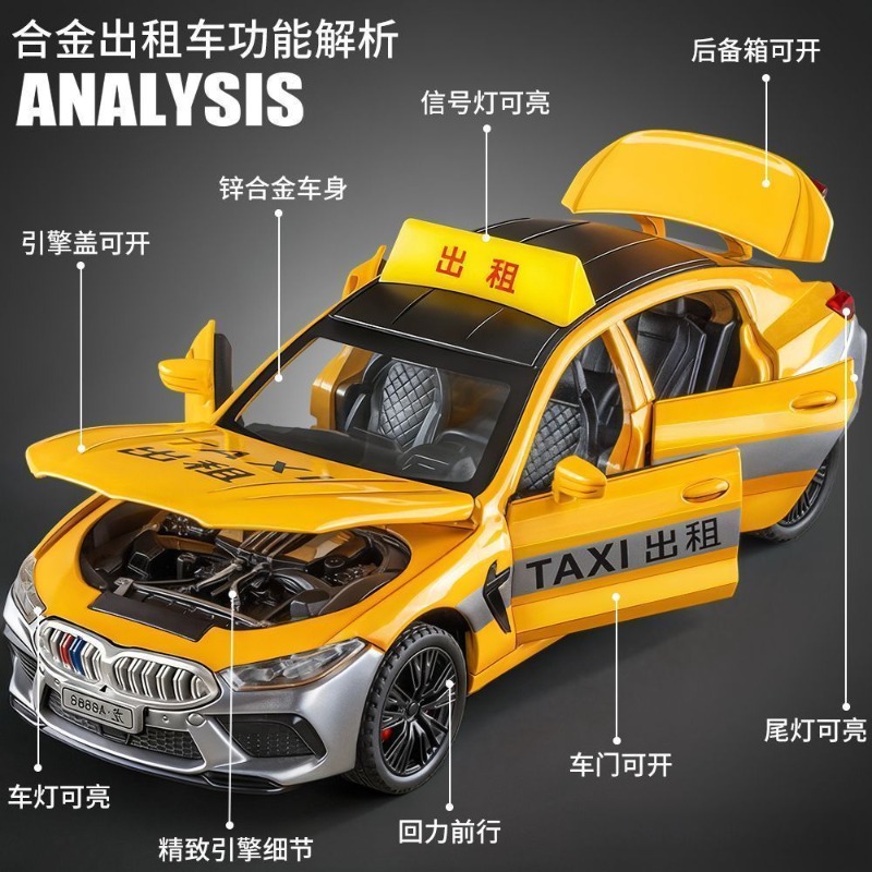 1:32 Scale Taxi Diecast Alloy  - đánh giá và giá Home Decor Collection