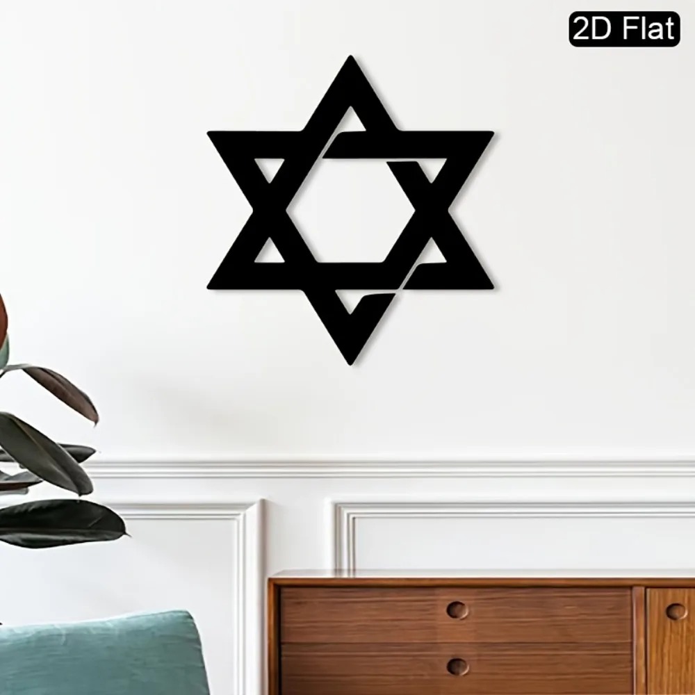 CIFBUY Iron Wall Art Star of D - đánh giá và giá Home Decor Room