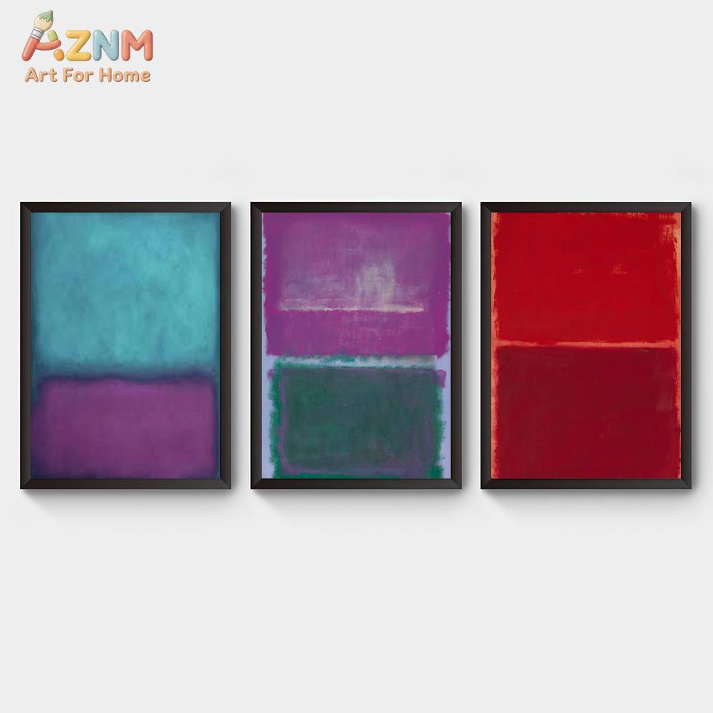 AZNM Mark Rothko Style Color B - đánh giá và giá Geometric Wall Art