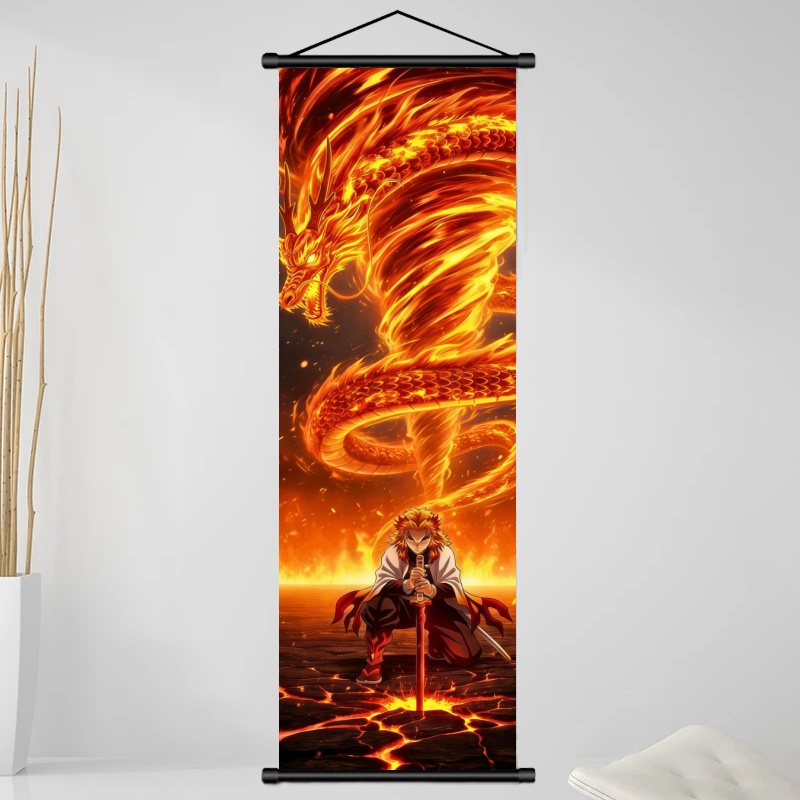Demon Slayer Kyojuro Rengoku H - đánh giá và giá Home Decor Solution