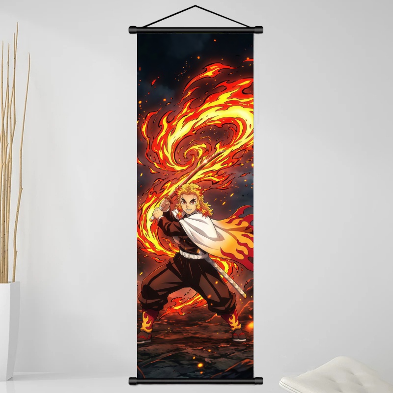 Demon Slayer Kyojuro Rengoku H - đánh giá và giá Home Decor Solution
