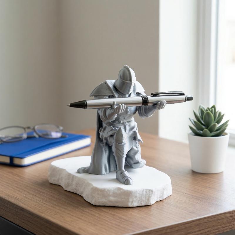 Knight Pen Holder Resin Mediev - đánh giá và giá Home Decor Medieval