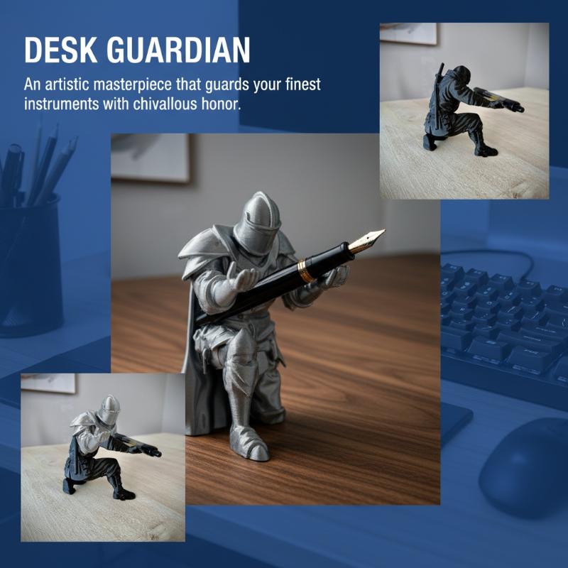 Knight Pen Holder Resin Mediev - đánh giá và giá Home Decor Medieval