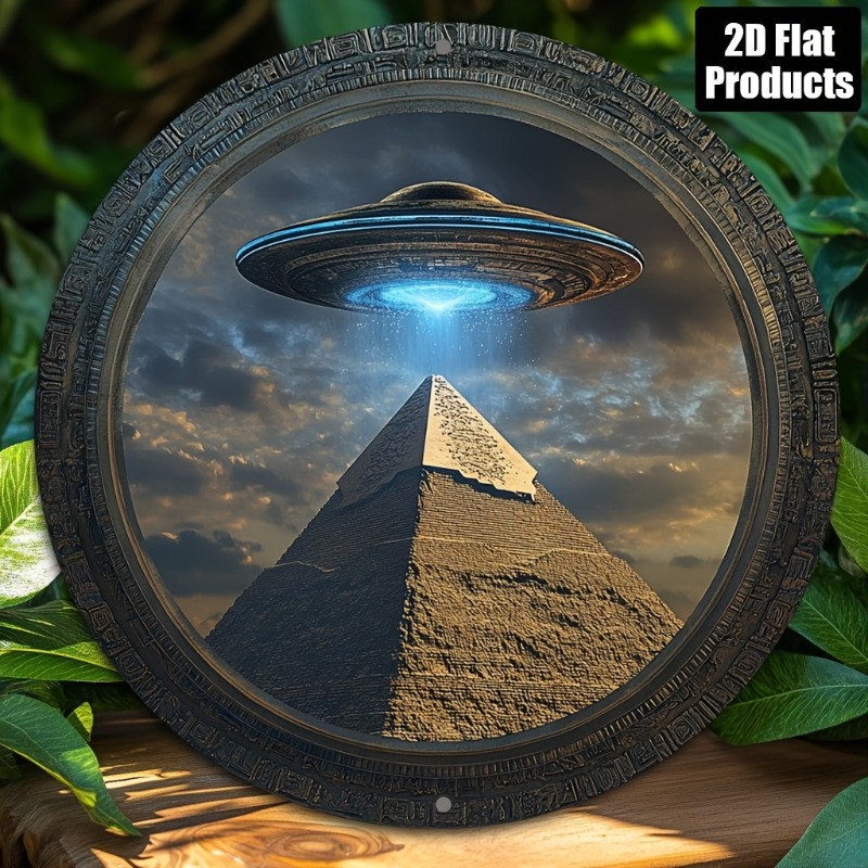 Pyramid UFO Theme Round Alumin - đánh giá và giá Home Decor Kolkata