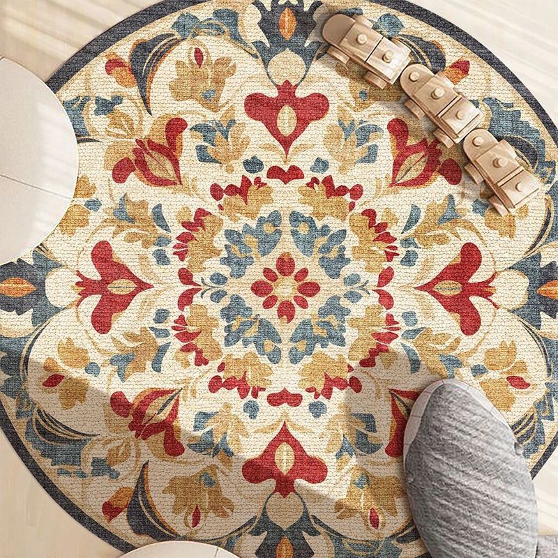 Ethnic Style Mandala Round Car - đánh giá và giá Home Decor Ig