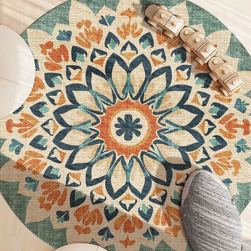 Ethnic Style Mandala Round Car - đánh giá và giá Home Decor Ig