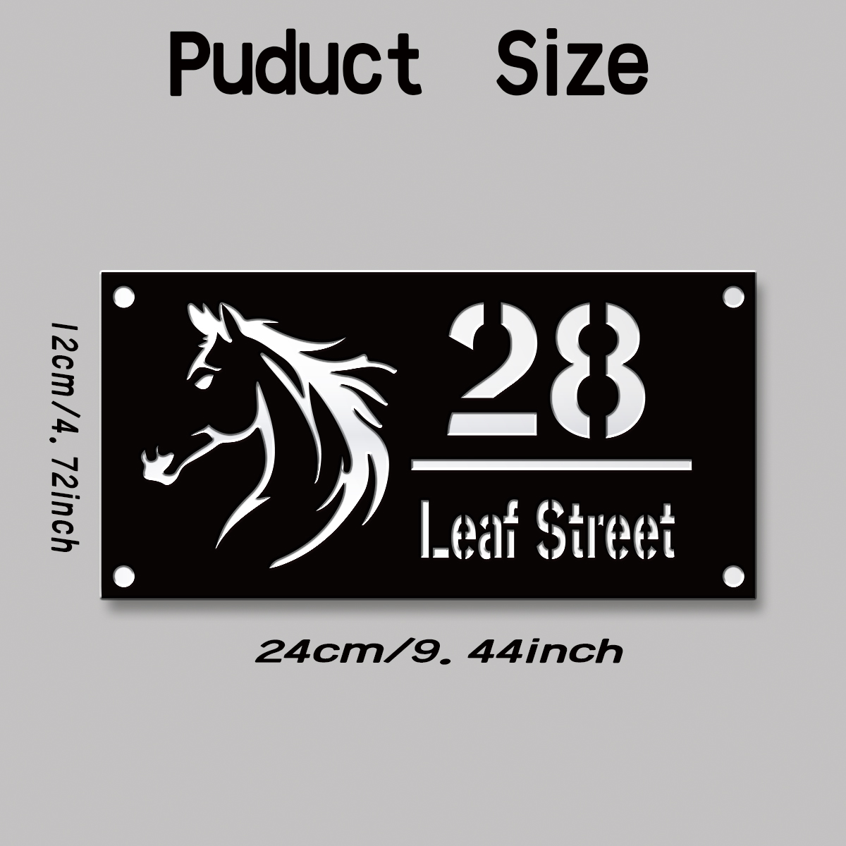1Pc Custom home Cool stallion  - đánh giá và giá Home Decor Garden