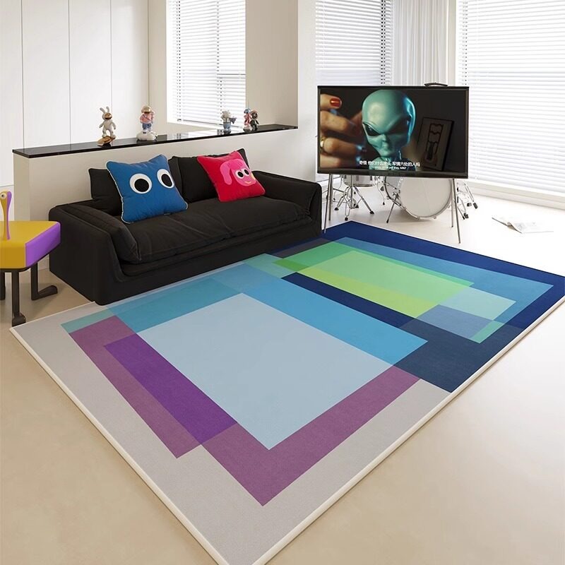 Abstract Color-blocked Print L - đánh giá và giá Home Decor Ig