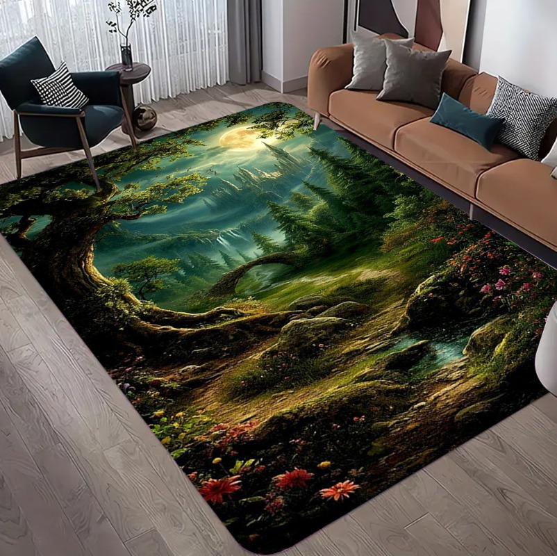 Natural Scenery 3D Carpet for  - đánh giá và giá Home Decor Retailers