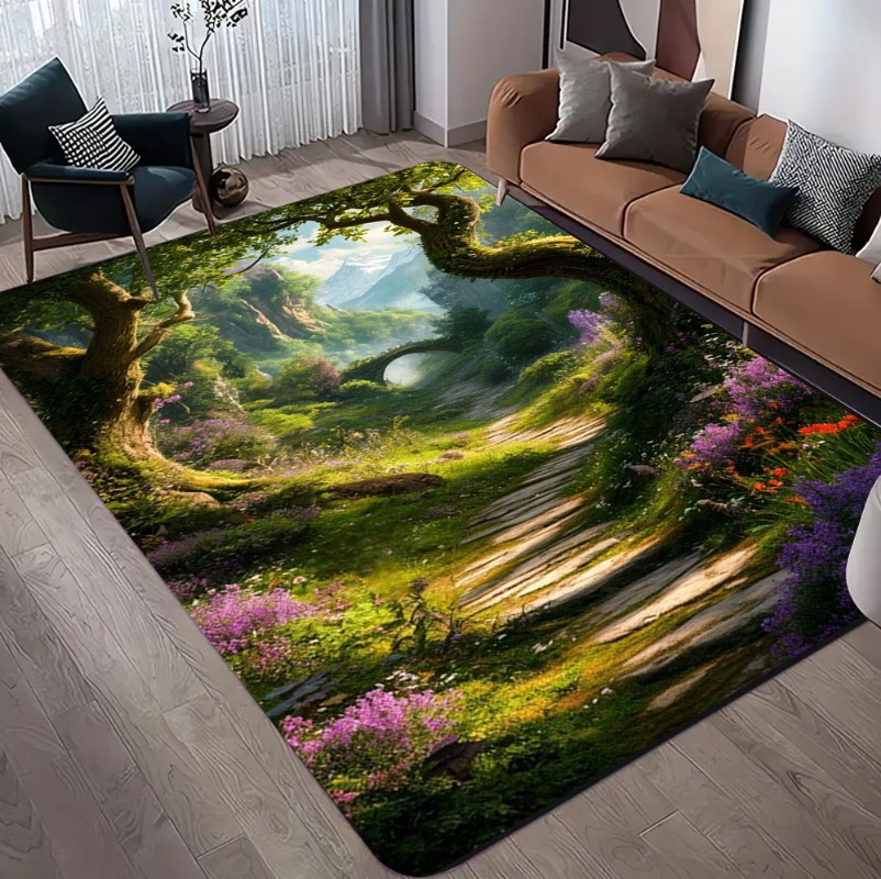 Natural Scenery 3D Carpet for  - đánh giá và giá Home Decor Retailers