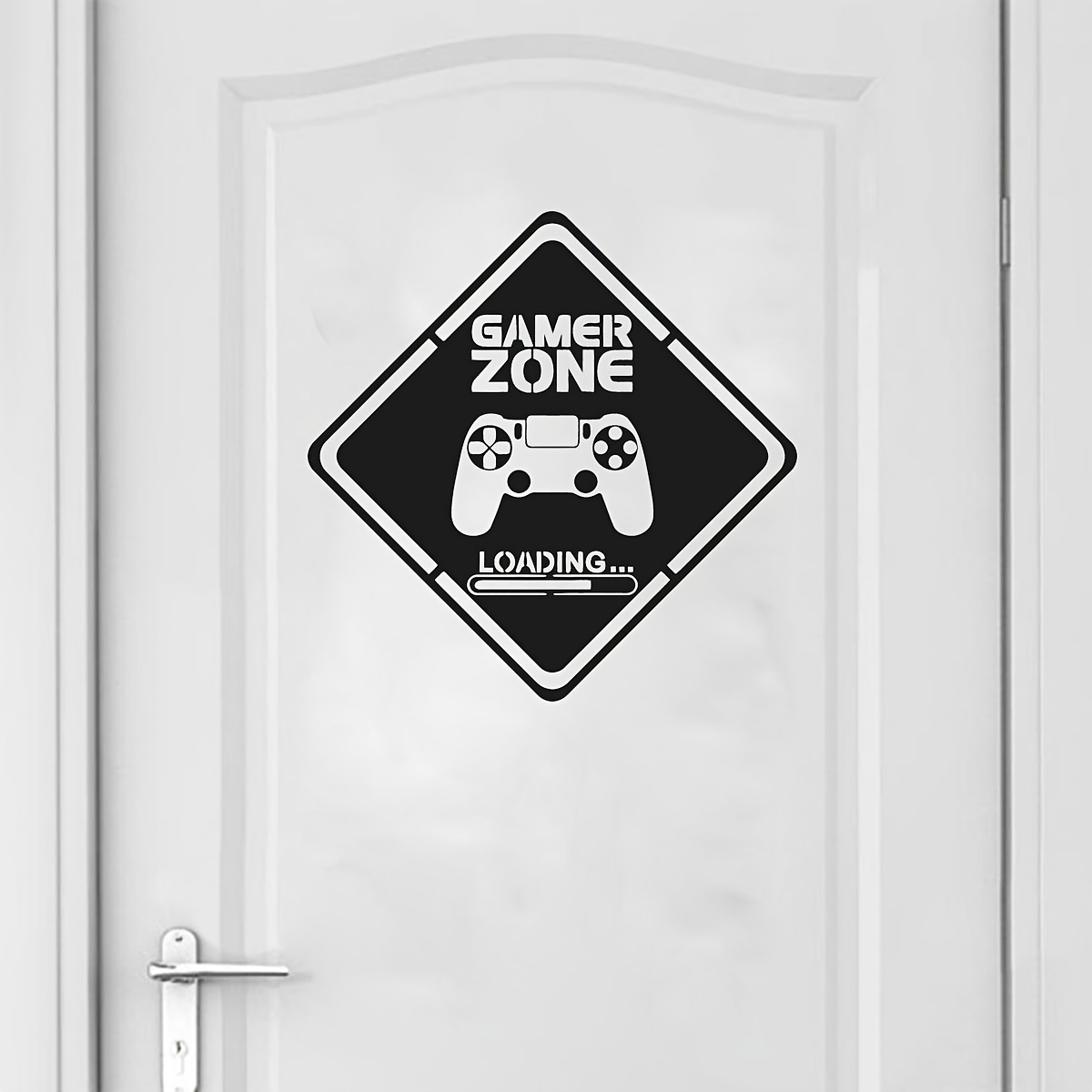 1pc Gamer Zone Door Decal Wall - đánh giá và giá Home Decor Video