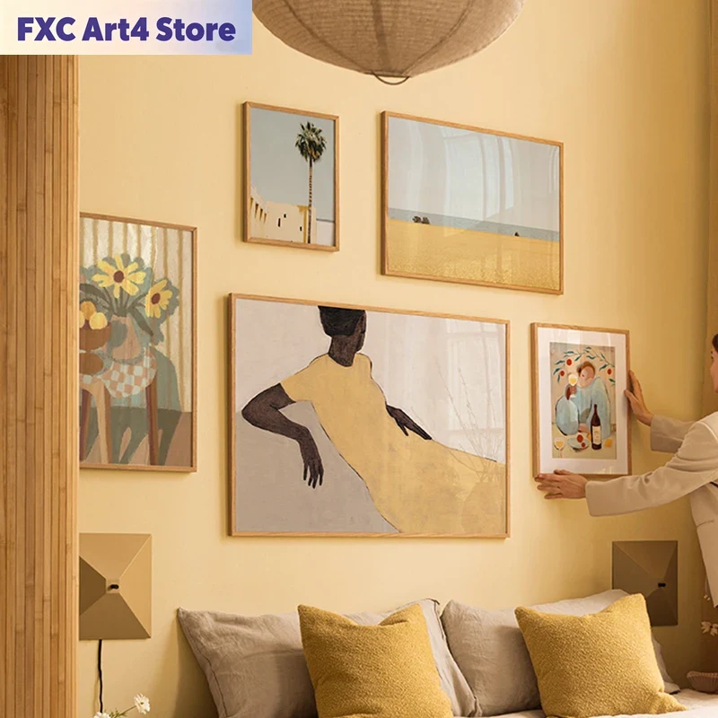 Frameless African Woman Beach  - đánh giá và giá Home Decor Pt