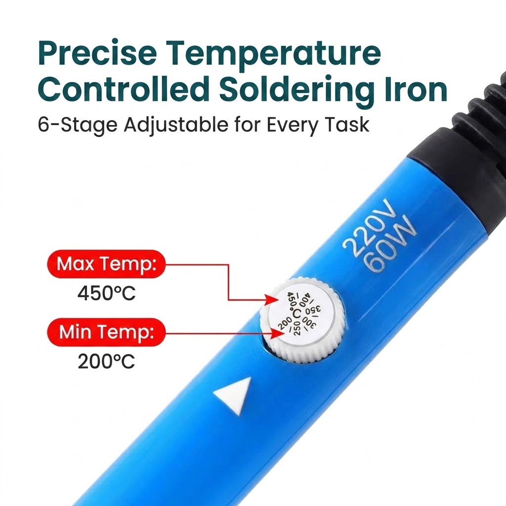 60W Adjustable Temperature Sol - đánh giá và giá Home Decor Uk