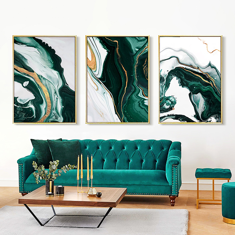 1pc frameless,Modern Marble Ab - đánh giá và giá Geometric Wall Art