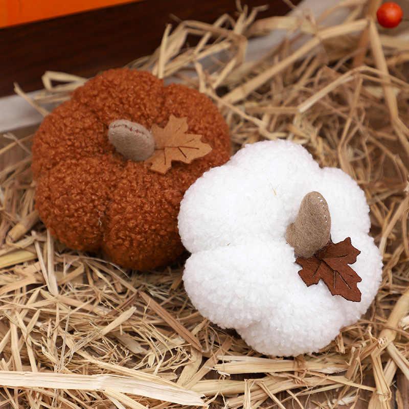 Fluffy Pumpkin Plush Halloween - đánh giá và giá Home Decor Halloween