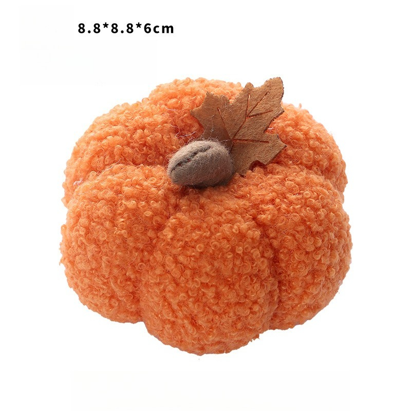 Fluffy Pumpkin Plush Halloween - đánh giá và giá Home Decor Halloween
