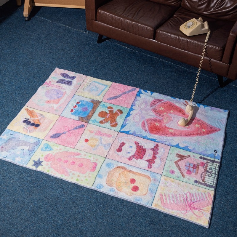 Pink Cute Girl Bedroom Carpet  - đánh giá và giá Home Decor Ig