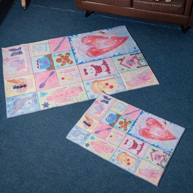 Pink Cute Girl Bedroom Carpet  - đánh giá và giá Home Decor Ig