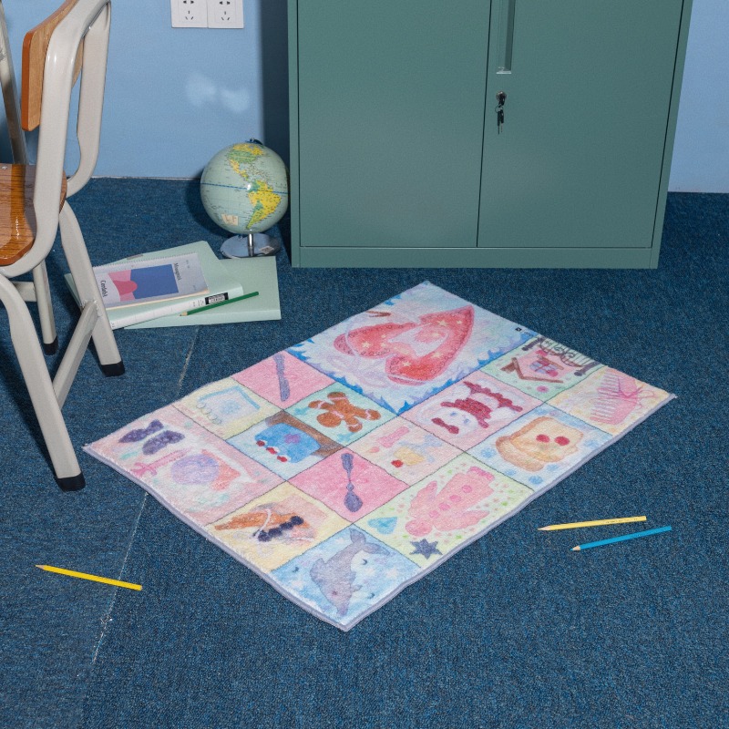 Pink Cute Girl Bedroom Carpet  - đánh giá và giá Home Decor Ig