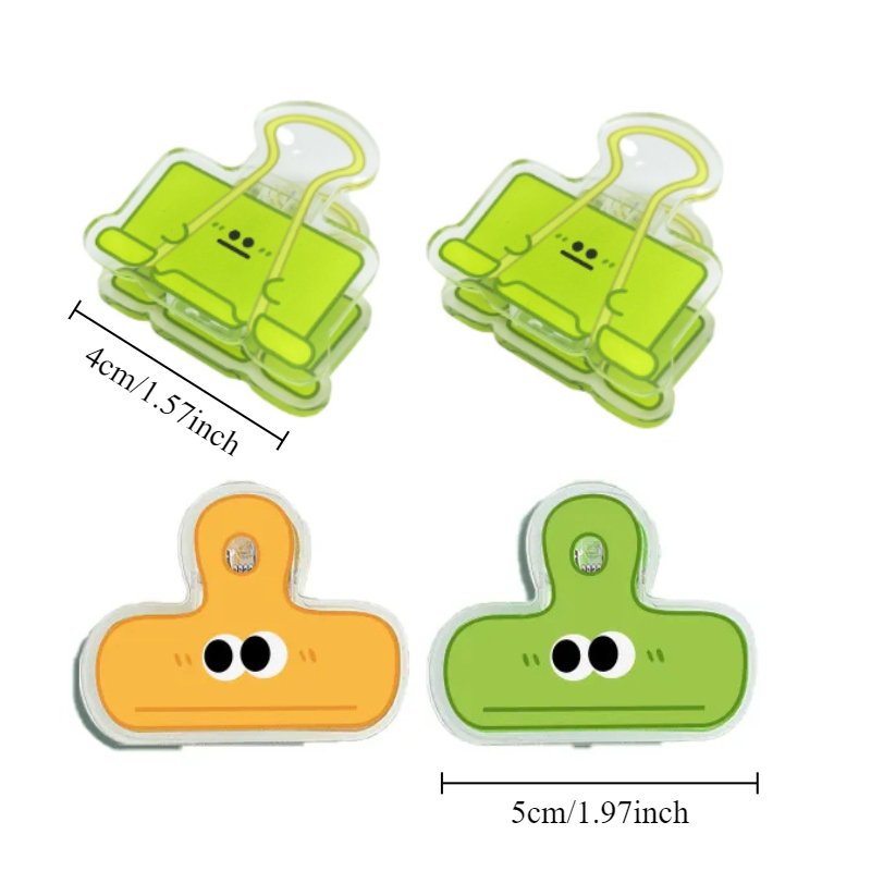 5pcs/set Cute Acrylic Clip Fun - đánh giá và giá Home Decor Emoji
