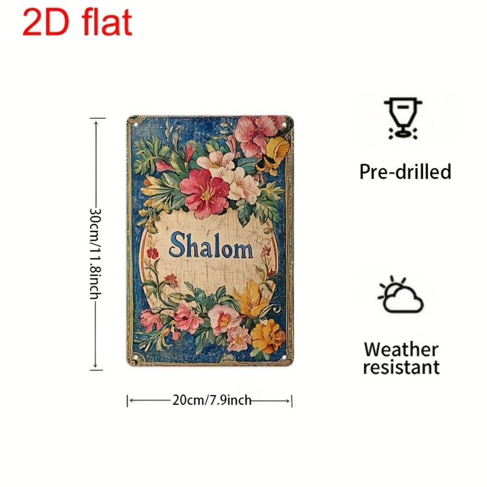 CIFBUY Vintage Floral Shalom A - đánh giá và giá Home Decor Garden