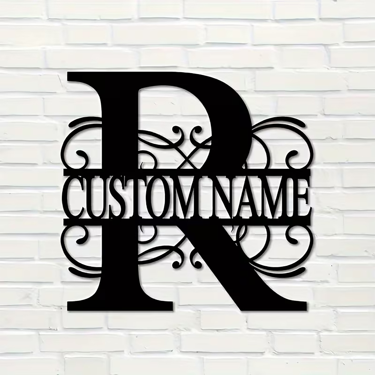 Classic Custom Monogram Metal  - đánh giá và giá Home Decor Garden