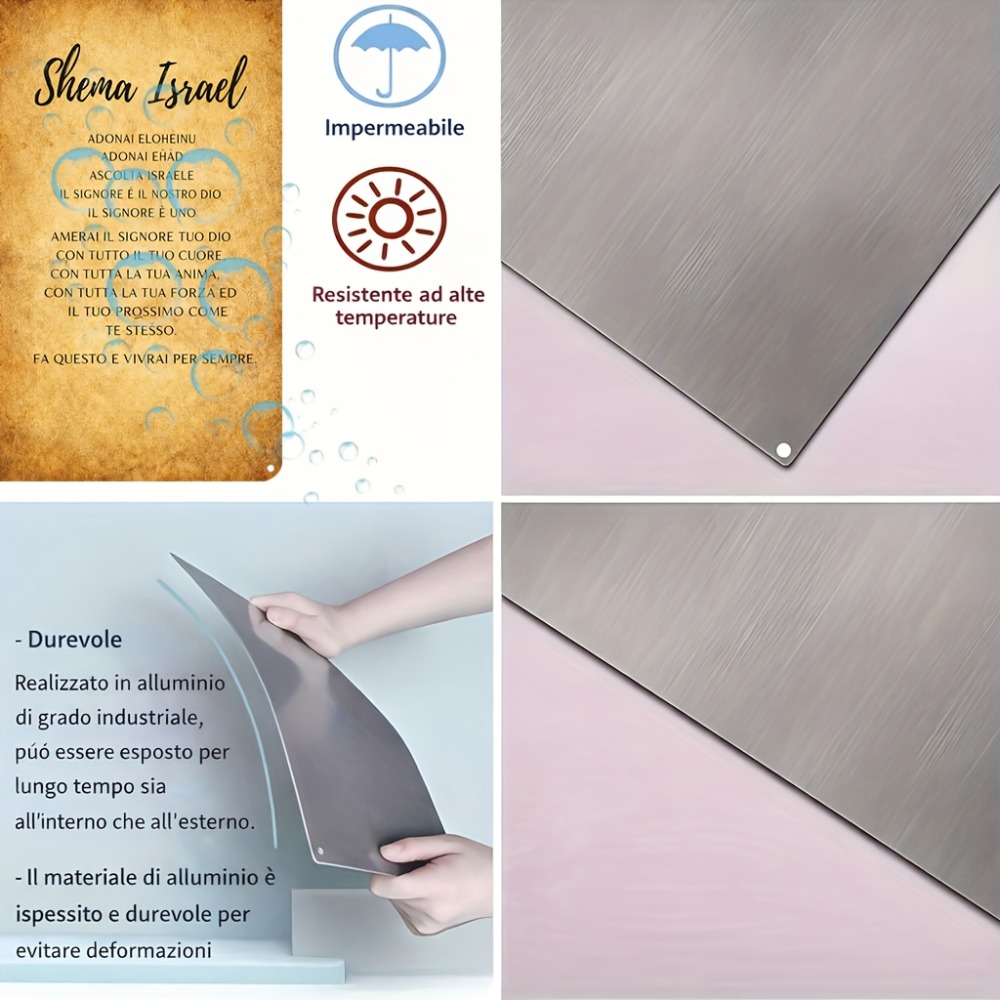 CIFBUY  Hebrew Scripture Alumi - đánh giá và giá Home Decor Room