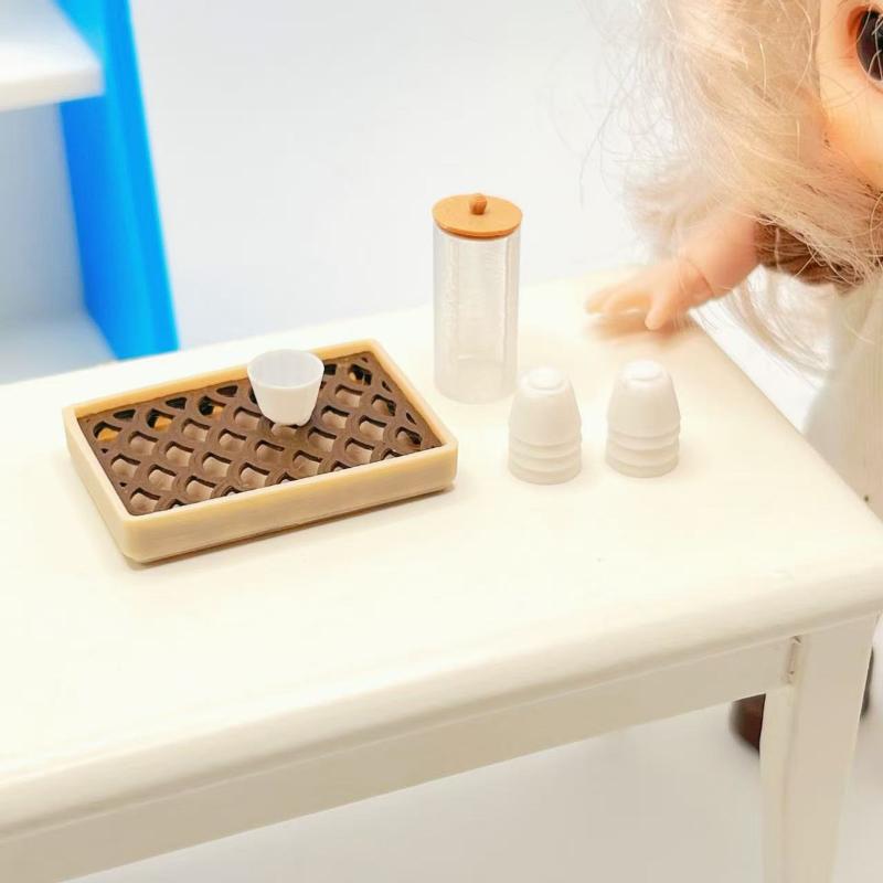 Miniature Tea Tray Set for Dol - đánh giá và giá Home Decor Solution