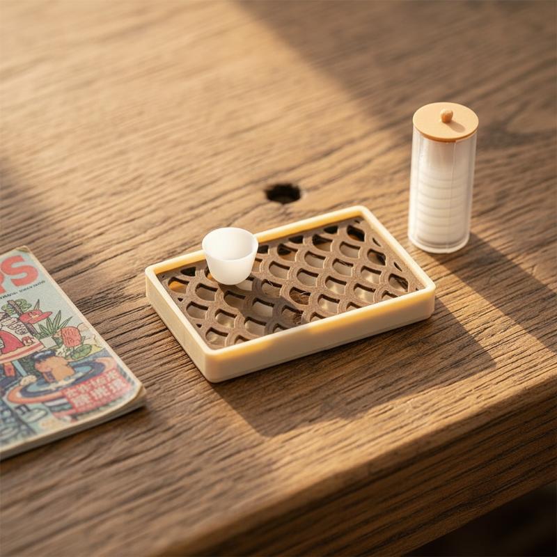 Miniature Tea Tray Set for Dol - đánh giá và giá Home Decor Solution
