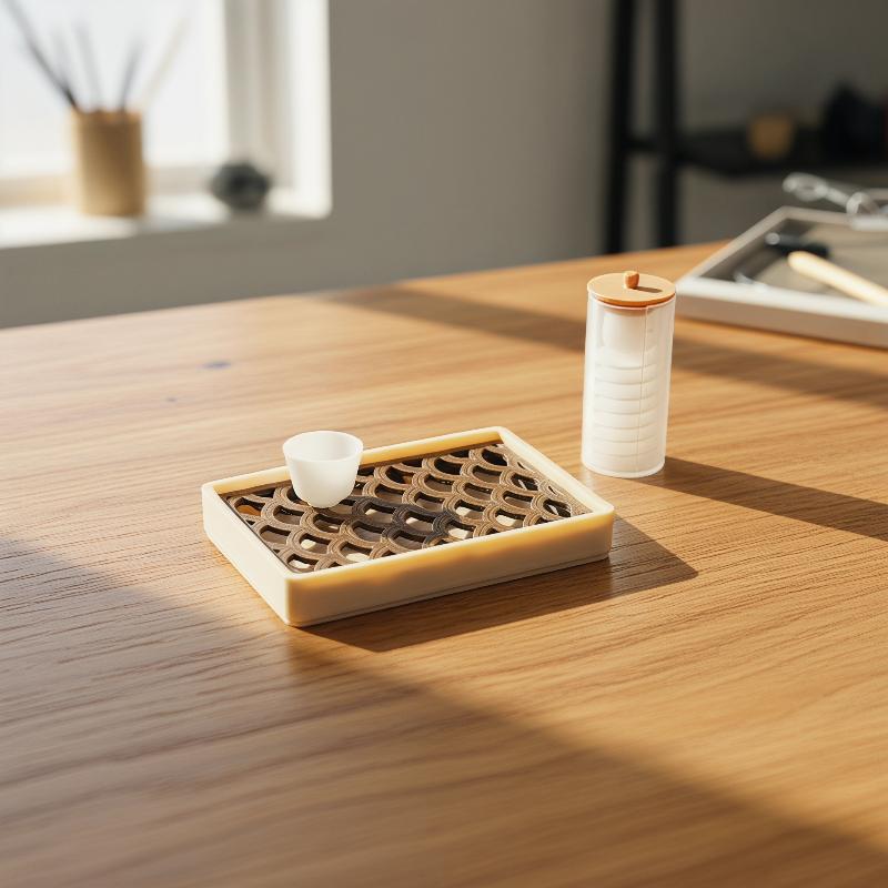 Miniature Tea Tray Set for Dol - đánh giá và giá Home Decor Solution