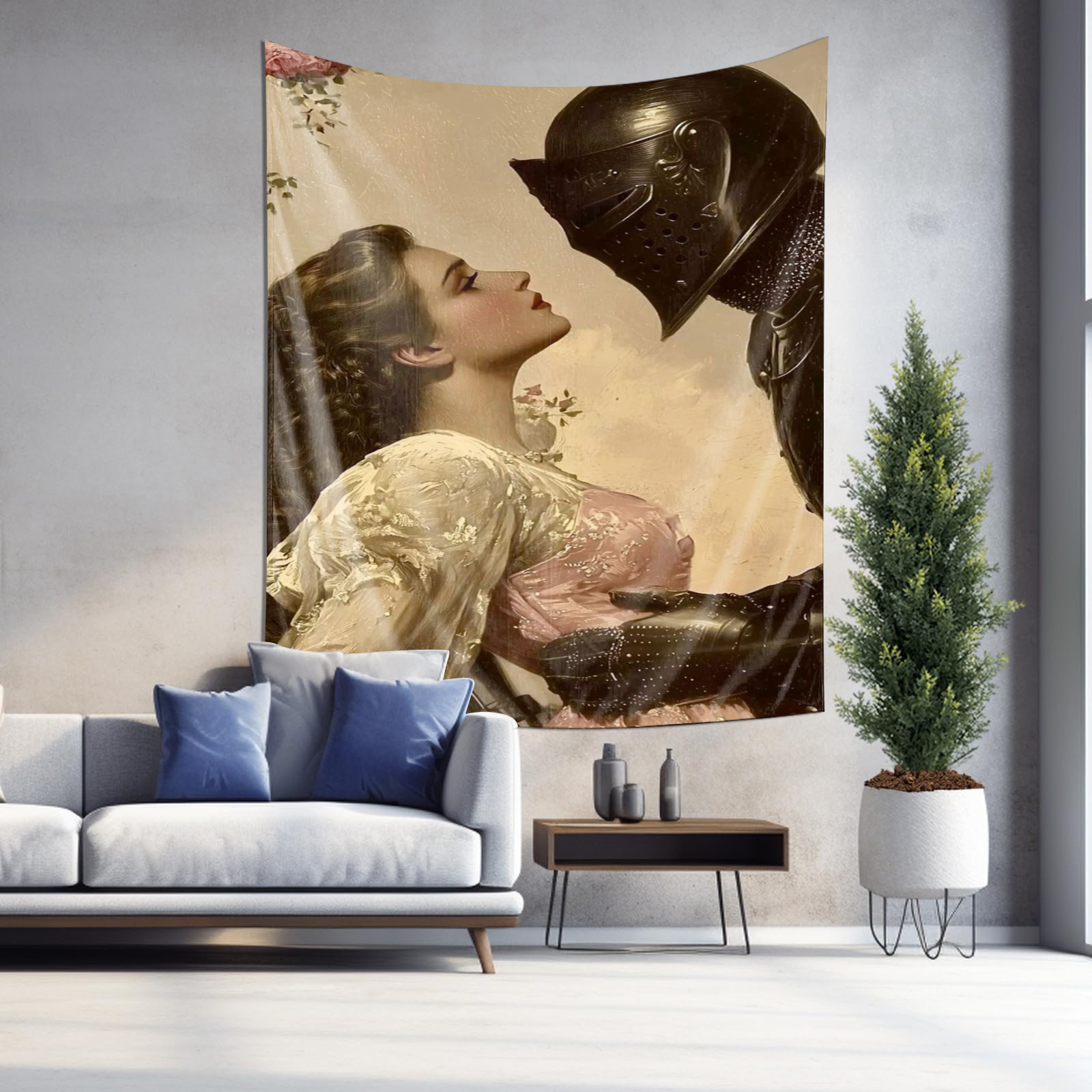 Elegant Knight and Lady Tapest - đánh giá và giá Home Decor Medieval