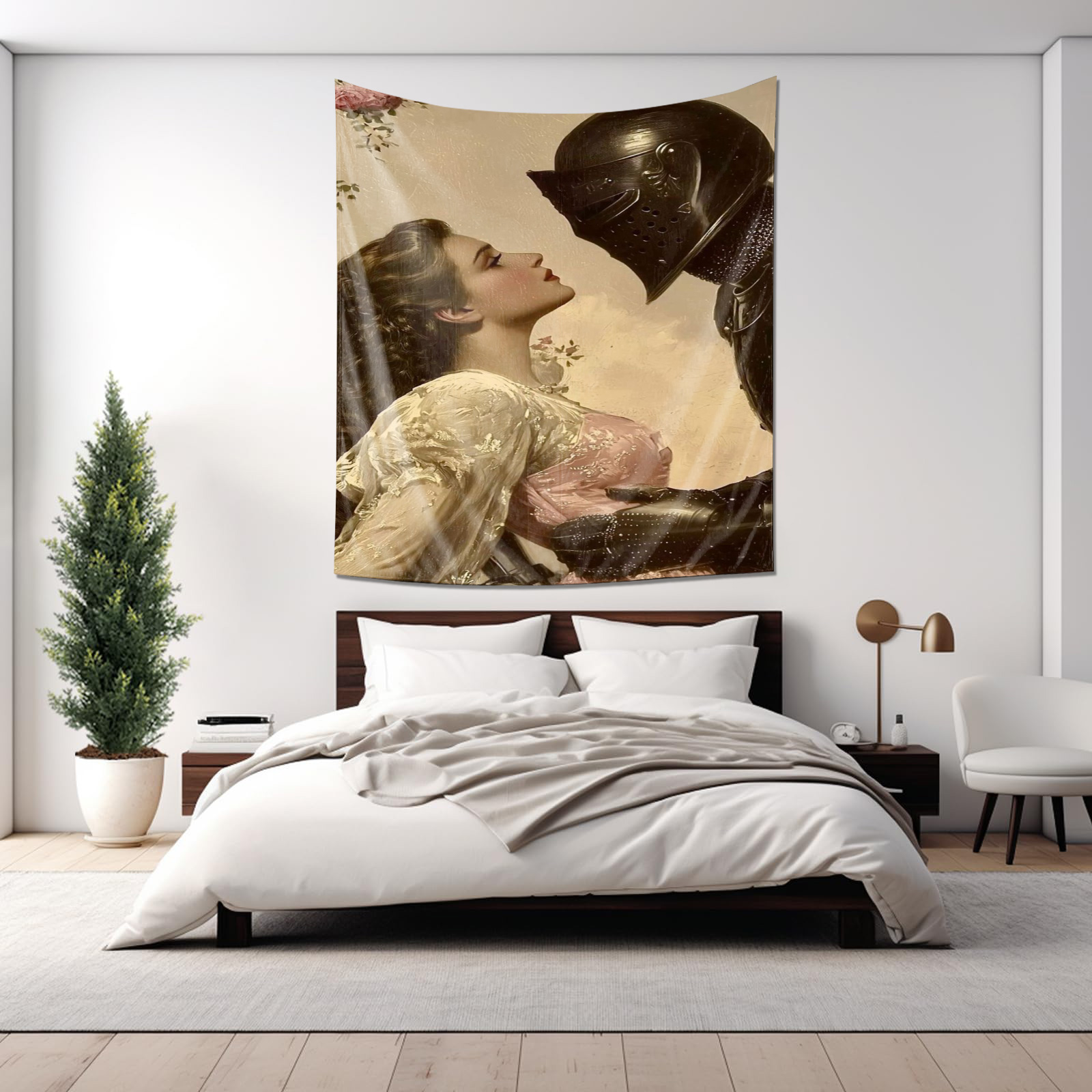 Elegant Knight and Lady Tapest - đánh giá và giá Home Decor Medieval
