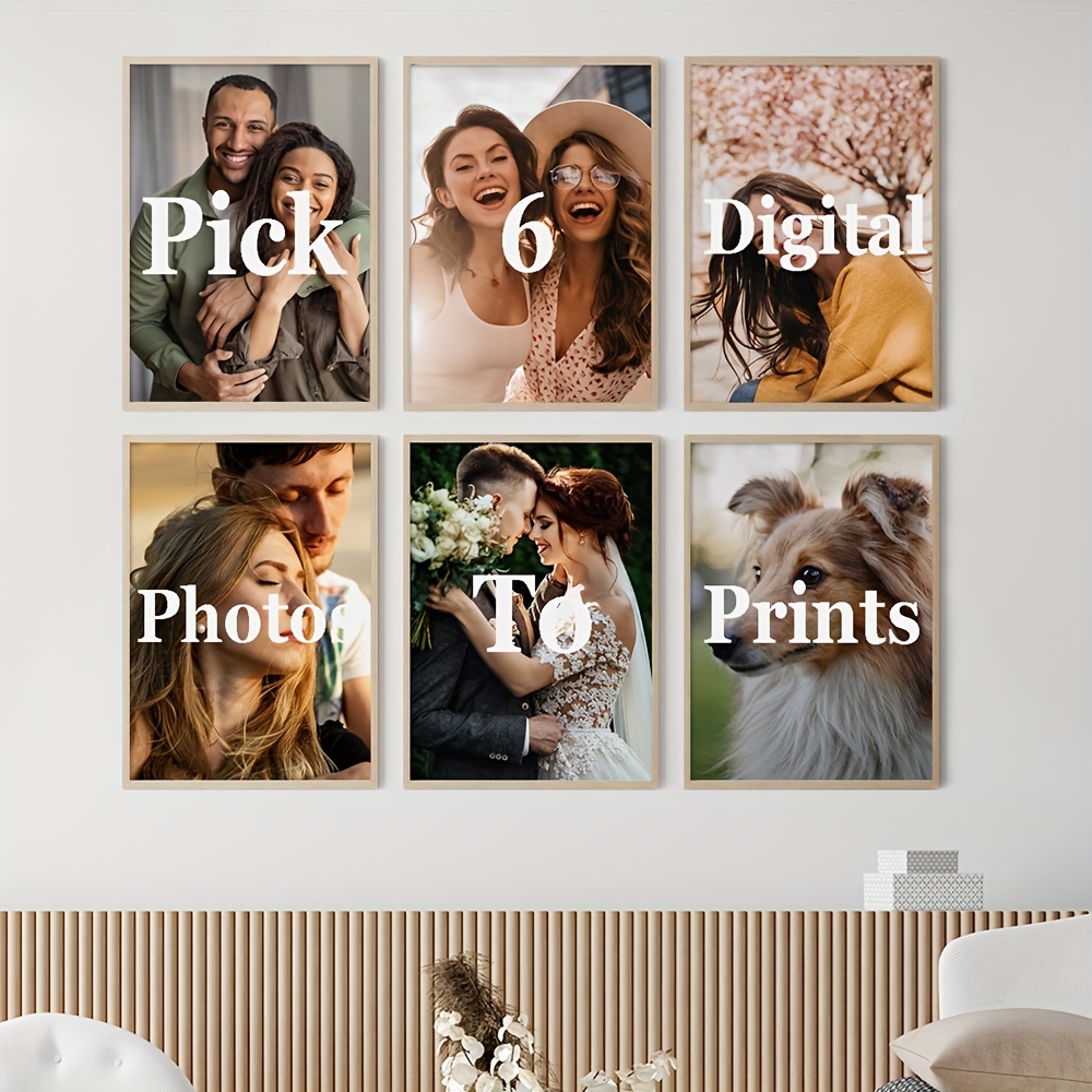 6pcs/set Custom Canvas Prints  - đánh giá và giá Home Decor Furniture