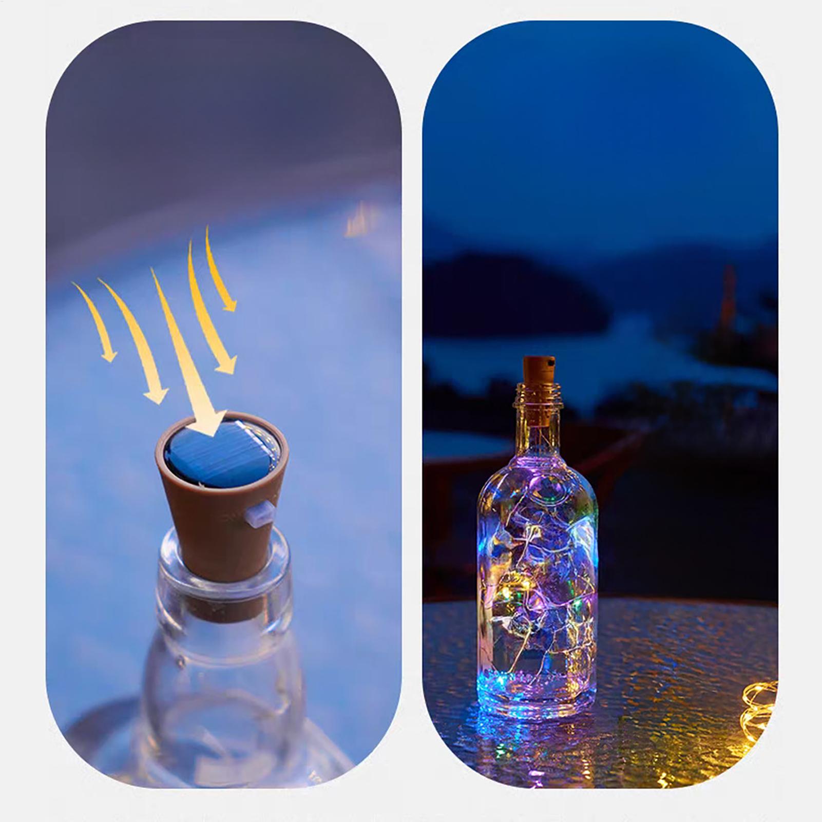 Solar Wine Bottle Lights 6 Pie - đánh giá và giá Home Decor Garden
