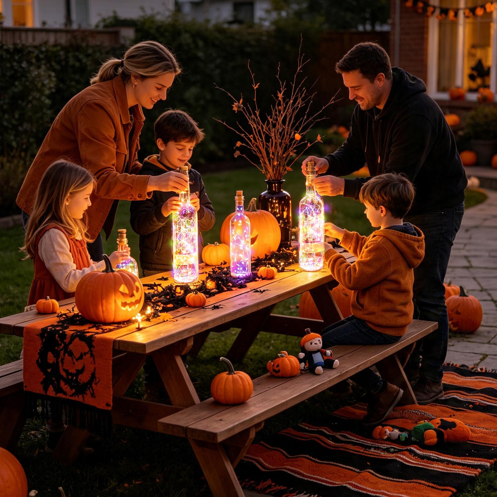 Solar Wine Bottle Lights 6 Pie - đánh giá và giá Home Decor Garden