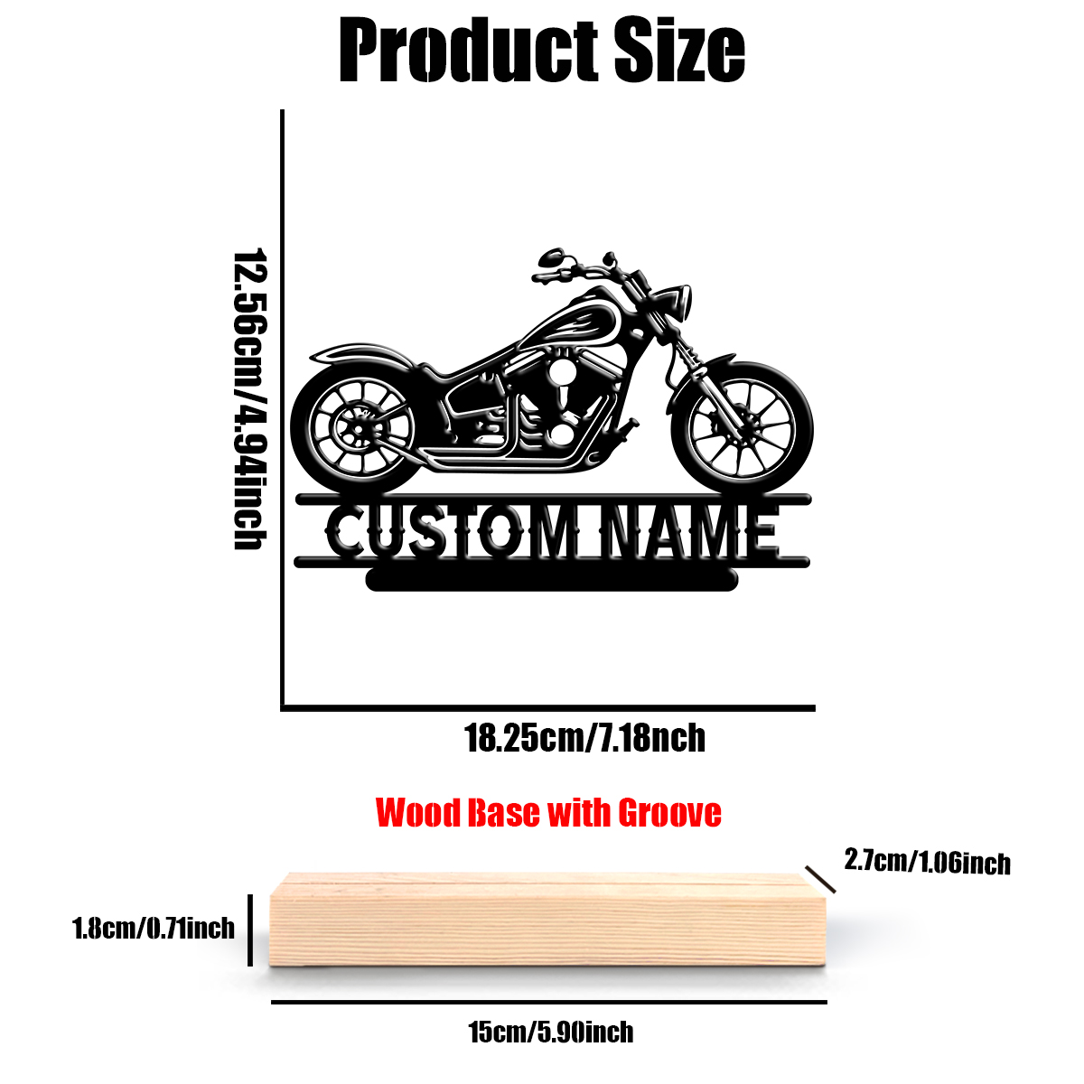 1Pc Csutom Name Road Motorbike - đánh giá và giá Home Decor Halloween